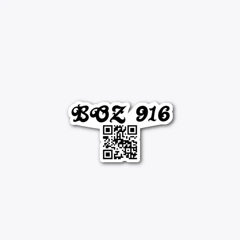 BOZ 916 Sticker